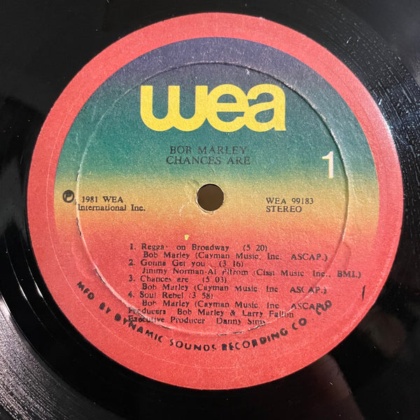 BOB MARLEY [Chances Are]