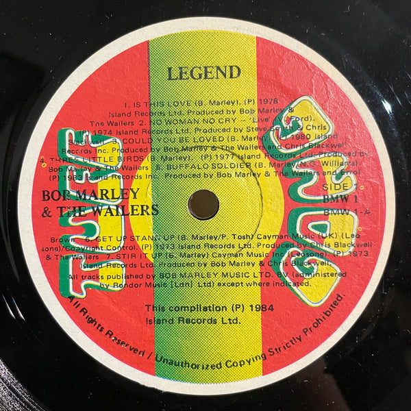 BOB MARLEY & THE WAILERS [Legend]