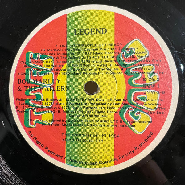 BOB MARLEY & THE WAILERS [Legend]