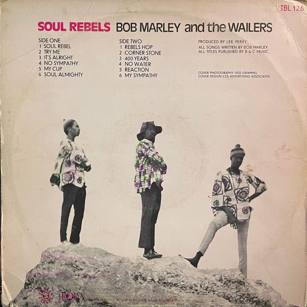 BOB MARLEY & THE WAILERS [Soul Rebels]