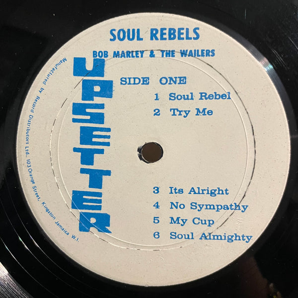 BOB MARLEY & THE WAILERS [Soul Rebels]