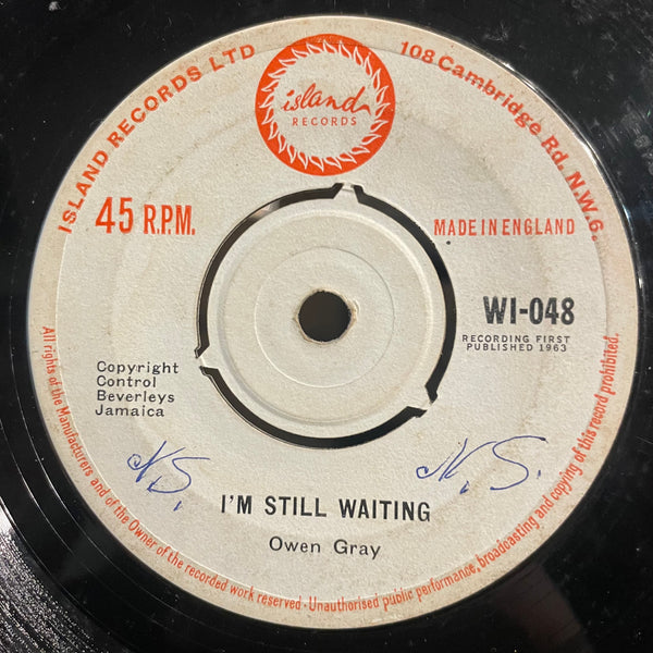 OWEN GREY [I'm Still Waiting / I Can't Go On]