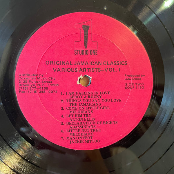 V.A [Original Jamaican Classics Vol 1]
