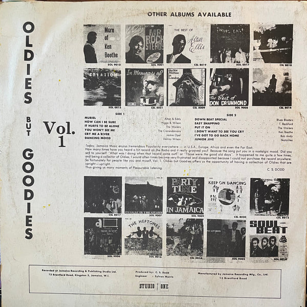 V.A [Oldies But Goodies Vol.1]