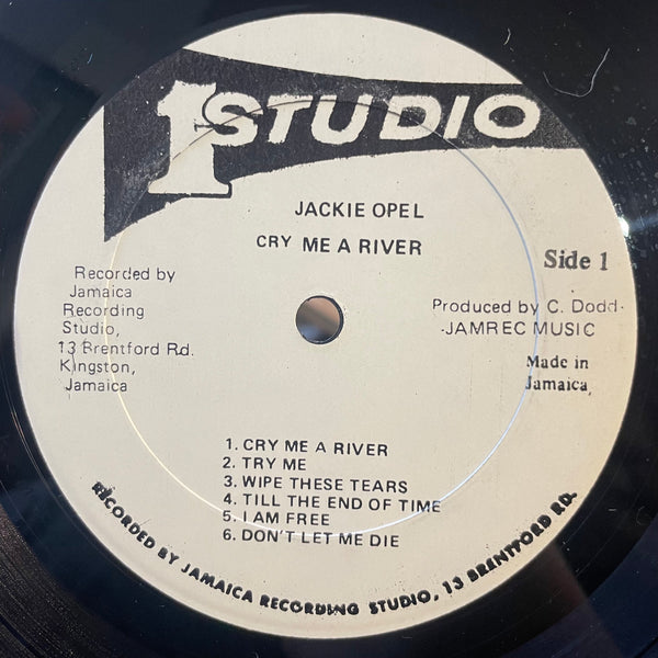 JACKIE OPEL [Cry Me A River]