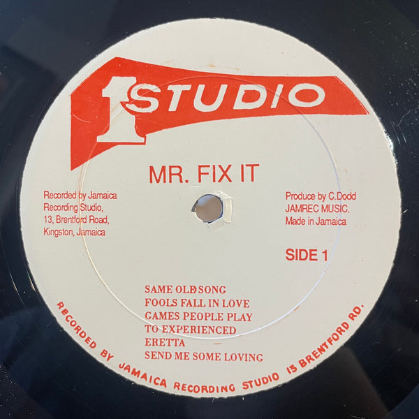 WINSTON FRANCIS [Mr. Fix It]