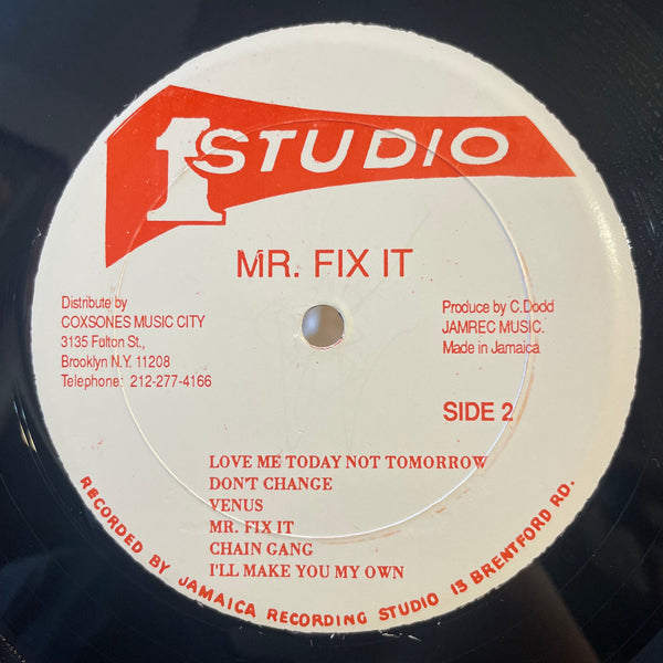 WINSTON FRANCIS [Mr. Fix It]