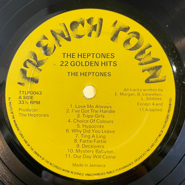 THE HEPTONES [22 Golden Hits]