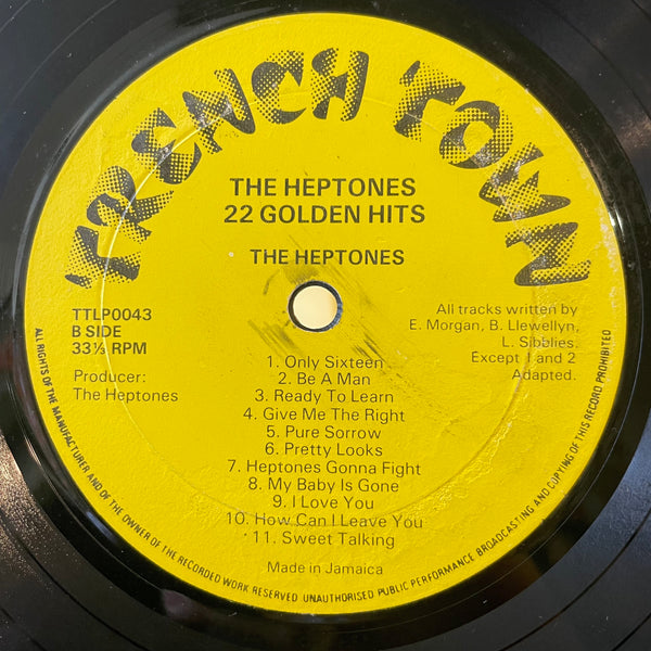 THE HEPTONES [22 Golden Hits]
