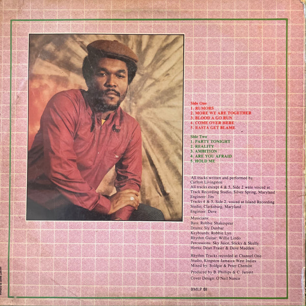 CARLTON LIVINGSTON [Rumours]