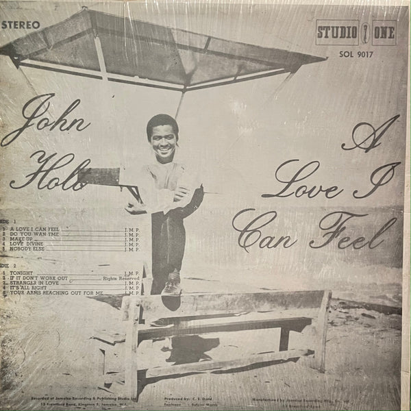 JOHN HOLT [A Love I Can Feel]