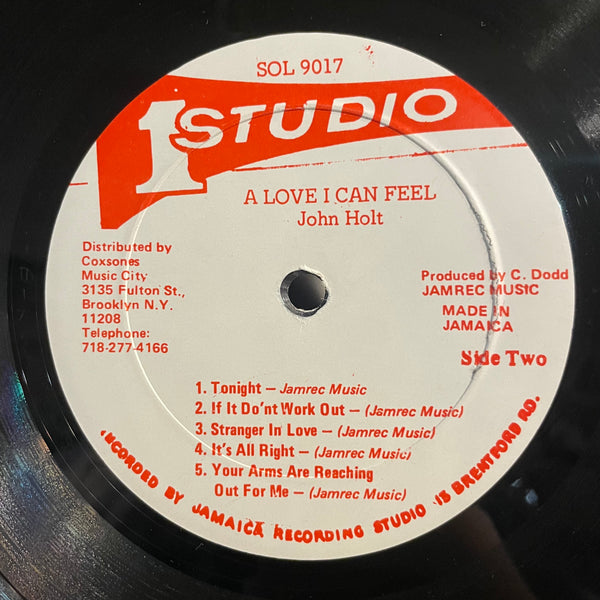 JOHN HOLT [A Love I Can Feel]