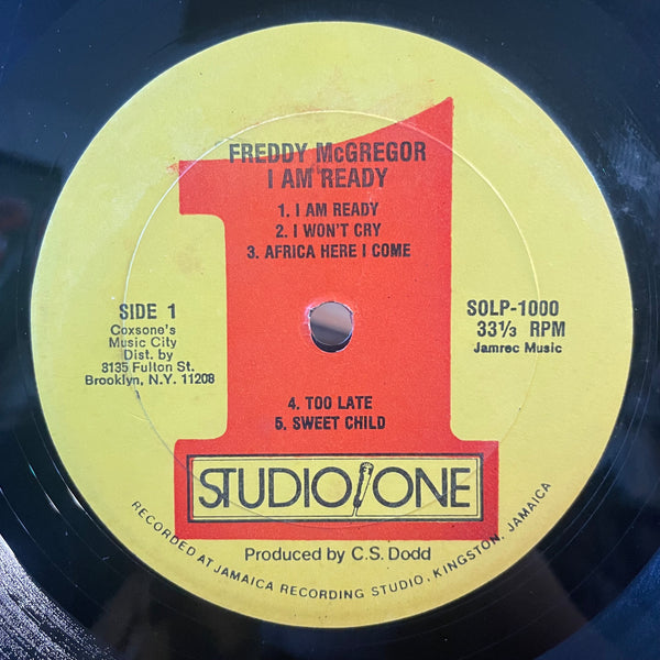 FREDDIE MCGREGOR [I Am Ready]