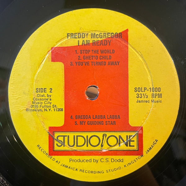 FREDDIE MCGREGOR [I Am Ready]