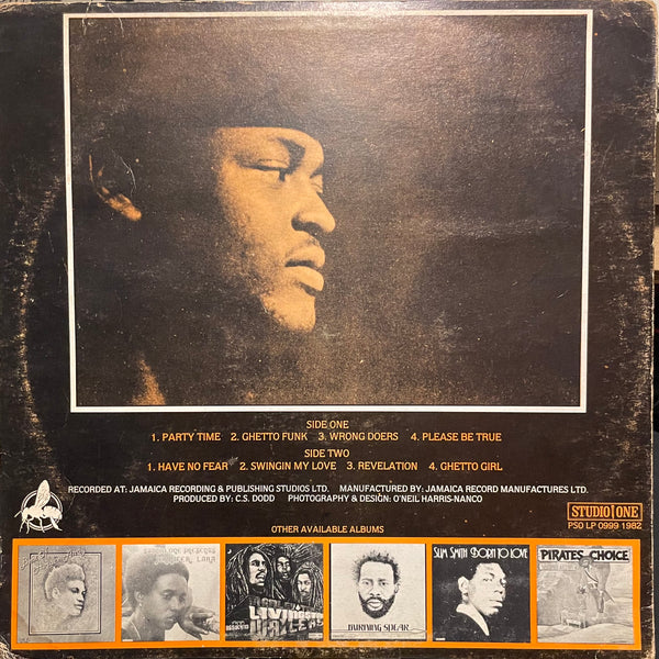 SUGAR MINOTT [More Sugar Minott]