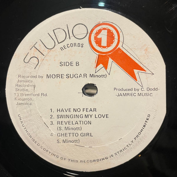SUGAR MINOTT [More Sugar Minott]
