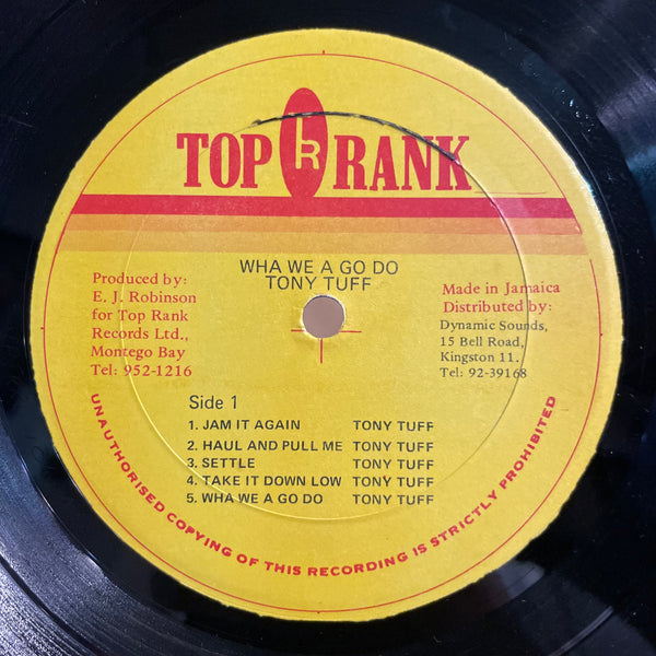 TONY TUFF [Wha We A Go Do]