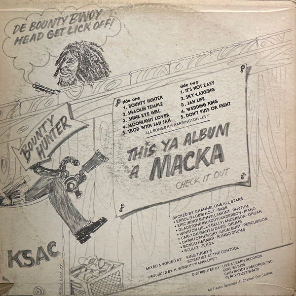 BARRINGTON LEVY [Bounty Hunter]