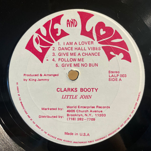 LITTLE JOHN [Clarks Booty]