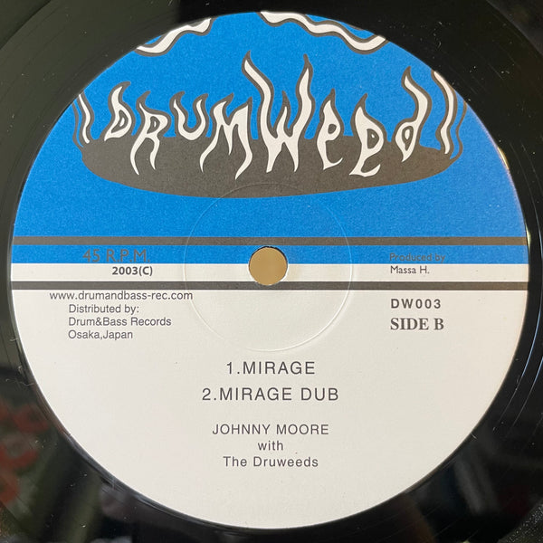 JOHNNY MOORE WITH RUV BYTES / DRU- WEEDS [Mirage]