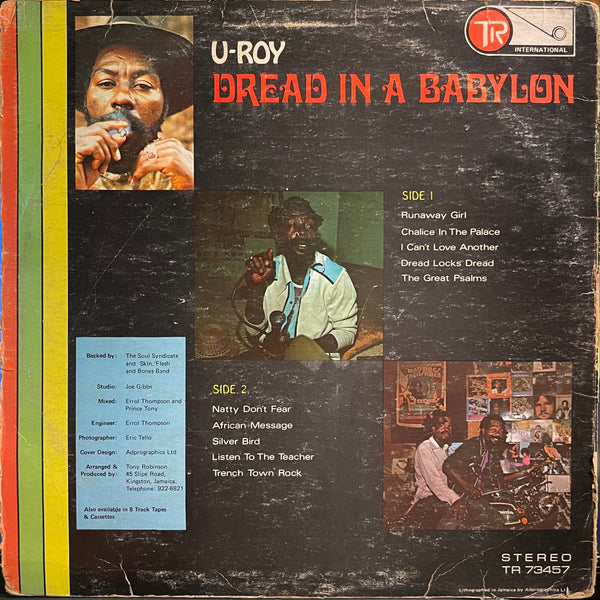 U-ROY [Dread In A Babylon]