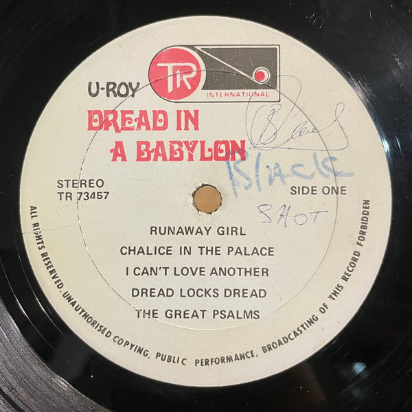 U-ROY [Dread In A Babylon]
