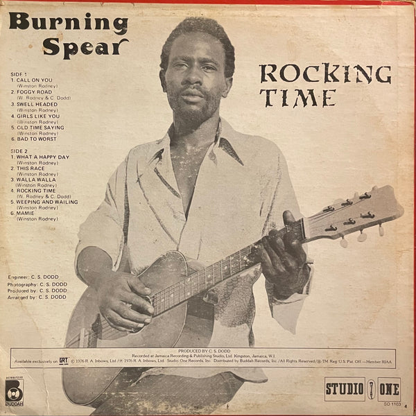 BURNING SPEAR [Rocking Time]