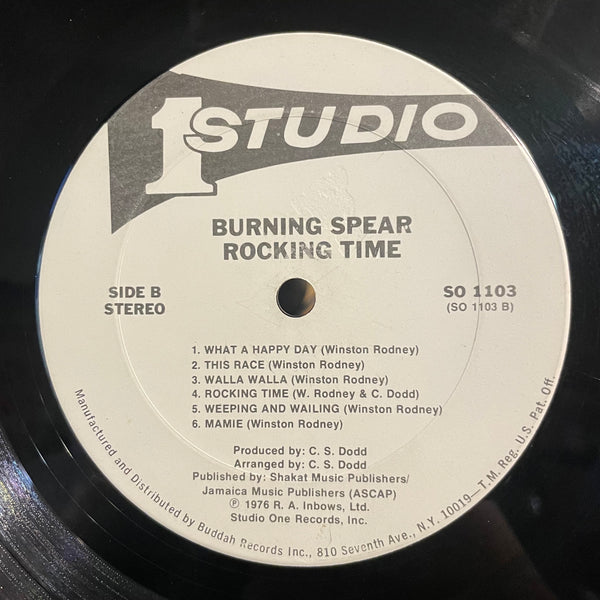 BURNING SPEAR [Rocking Time]