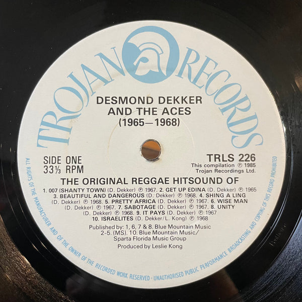 DESMOND DEKKER AND THE ACES [The Original Reggae Hitsound Of Desmond Dekker And The Aces]