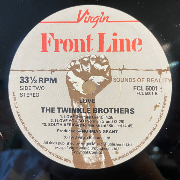 TWINKLE BROTHERS [Love]