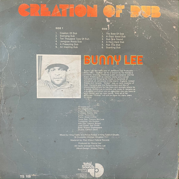 BUNNY LEE  [Creation Of Dub]
