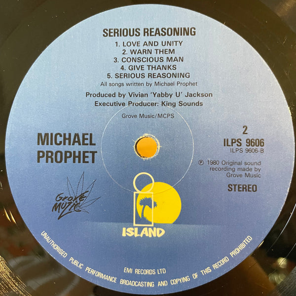 MICHEL PROPHET [Serious  Reason]