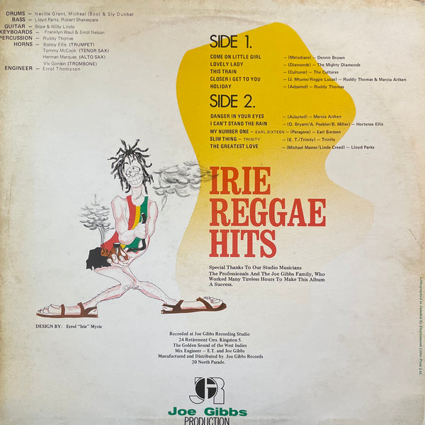 V. A  : D.BROWN. R.THOMAS.H.ELLIS.. [Irie Reggae Hits]