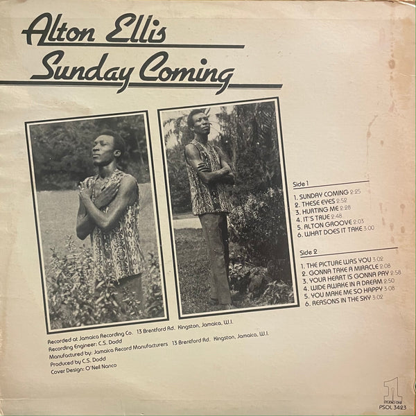 ALTON ELLIS [Sunday Coming]