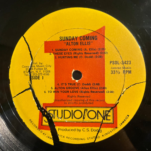 ALTON ELLIS [Sunday Coming]