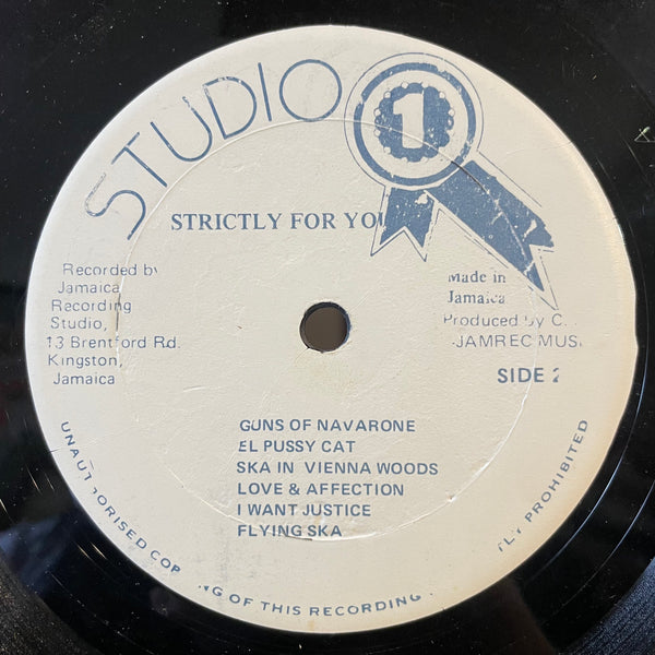 V.A SKATALITES. THE WAILERS. DELROY WILSON.. [Ska Strictly For You]