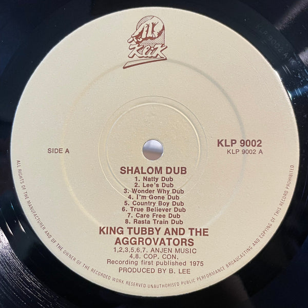 KING TUBBY AND THE AGGROVATORS [Shalom Dub]