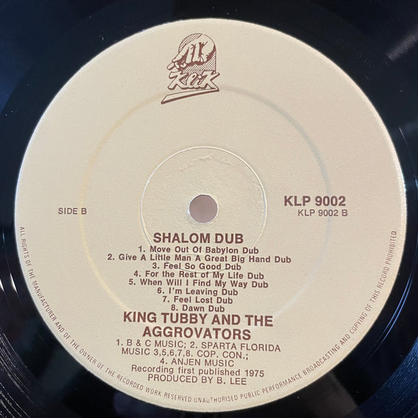 KING TUBBY AND THE AGGROVATORS [Shalom Dub]