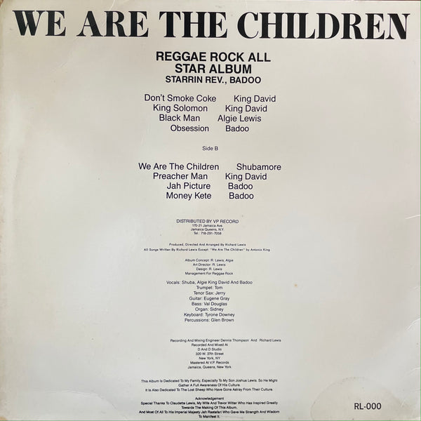 V.A. [We Are The Children (Reggae Rock All Star Album)]