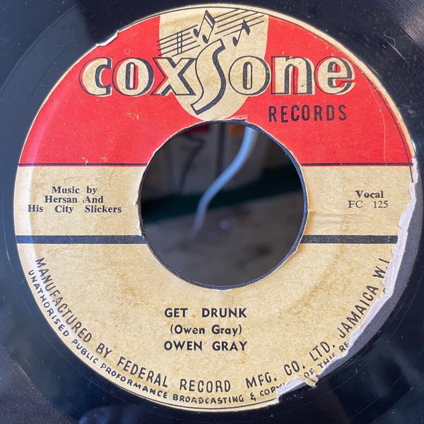 OWEN GRAY [Sinners Weep / Get Drunk]