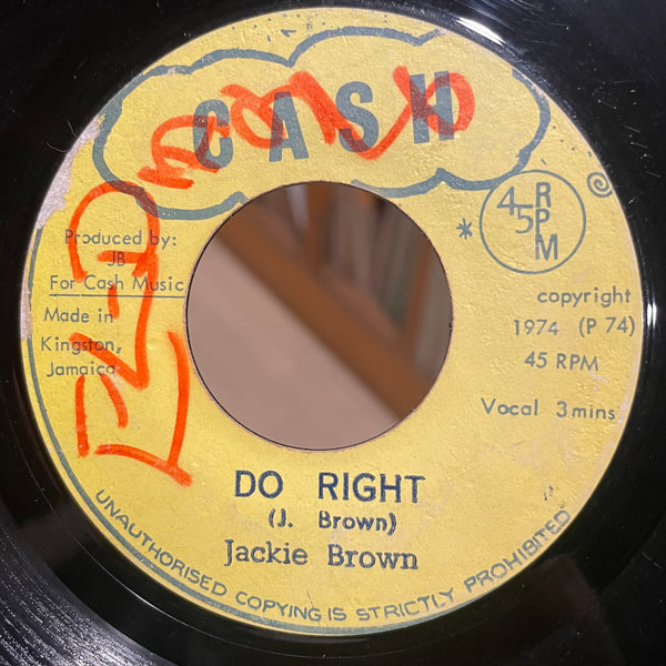 JACKIE BROWN [Do Right ]
