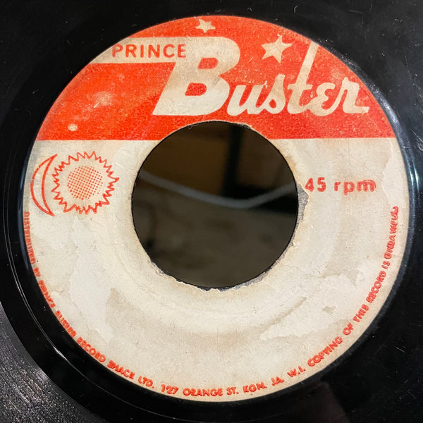 PRINCE BUSTER / PRINCE BUSTER ALL STARS [Police Trim Rasta / Crystal Blue]