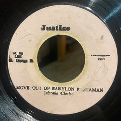 JOHNNY CLARKE / KING TUBBY & AGROVATORS [Move Out Of Babylon Rastaman / Moving Version]