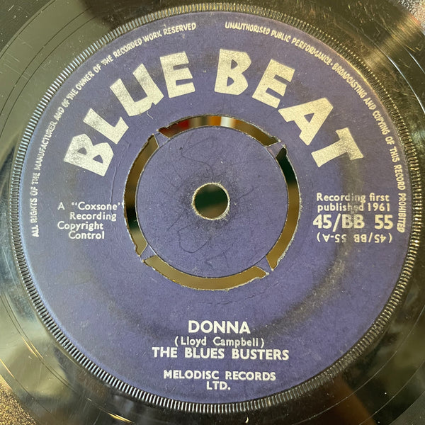 BLUES BUSTERS [You Are Driving Me Crazy / Donna]