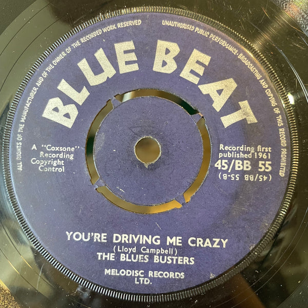 BLUES BUSTERS [You Are Driving Me Crazy / Donna]
