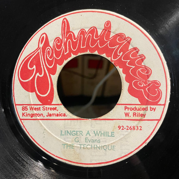 TECHNIQUES [Linger A While]