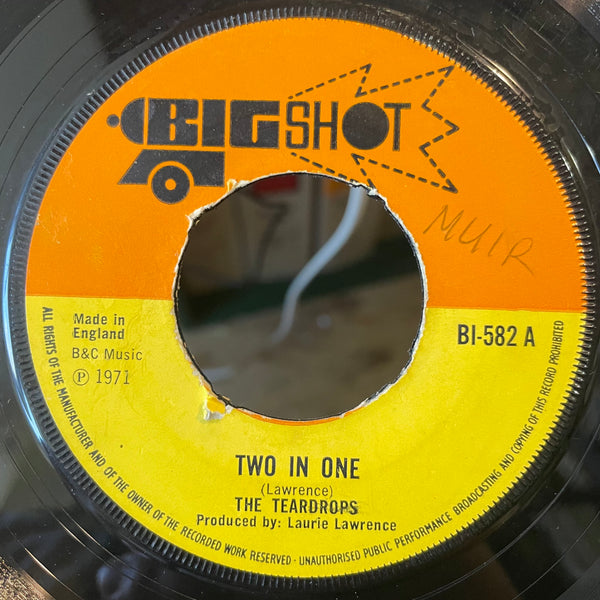 TEAARDROPS / LAURIE'S ALL STARS [Two In One / Rock A Boogie]