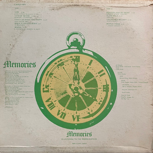 OSSIE SCOTT MEETS FITTY MARTIN AND THE MOONLIGHTERS [Memories Vol. 12 - Capricorn]