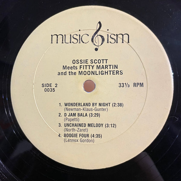 OSSIE SCOTT MEETS FITTY MARTIN AND THE MOONLIGHTERS [Memories Vol. 12 - Capricorn]