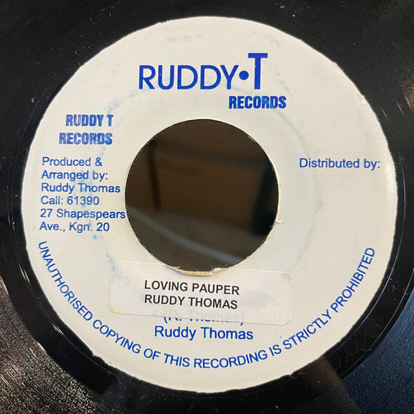 RUDDY THOMAS [Loving Pauper]